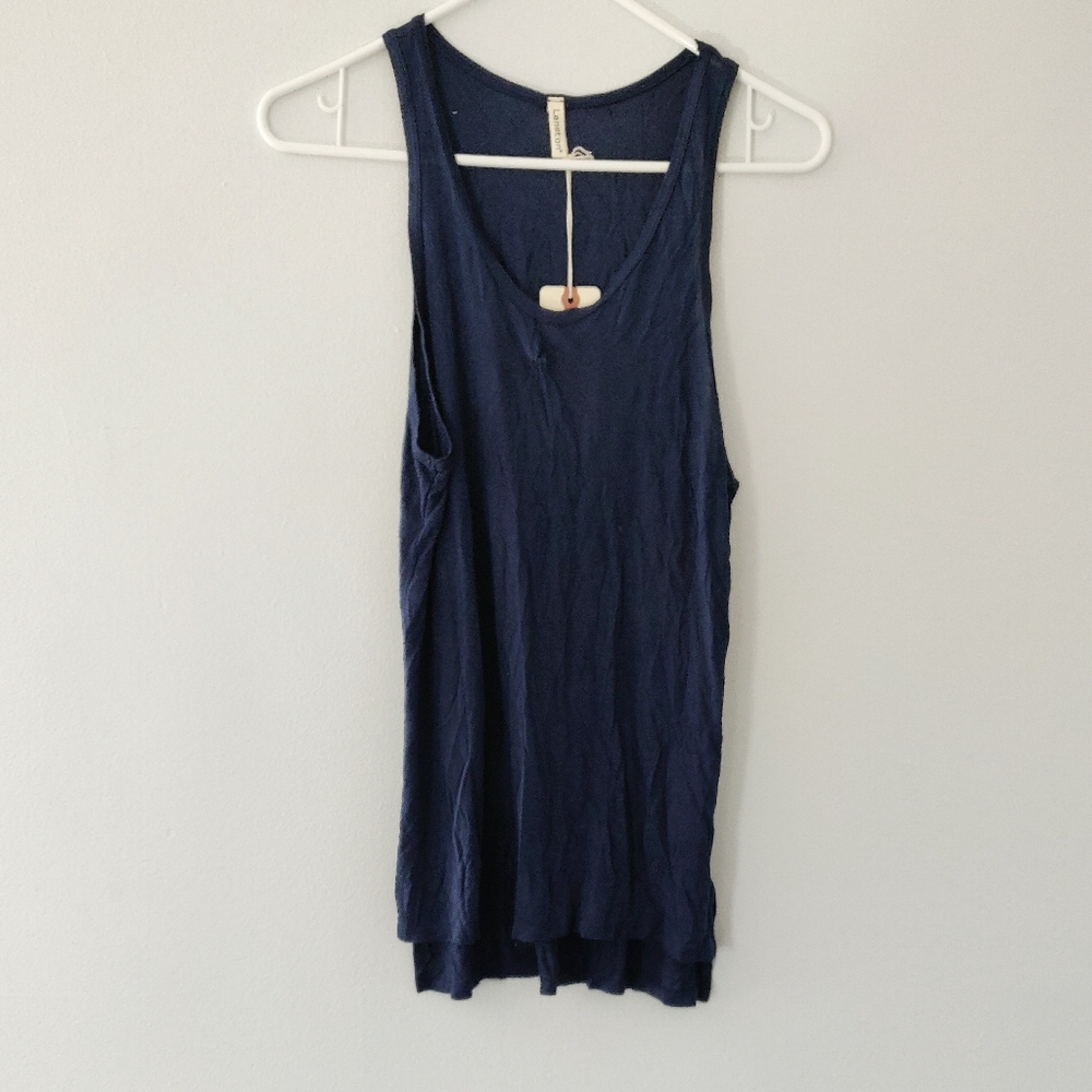 LANSTON NAVY TANK TOP
